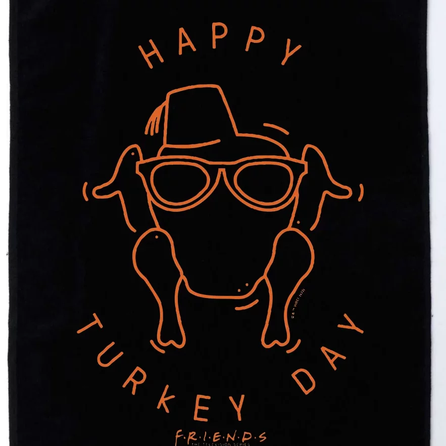 Friends Thanksgiving Happy Turkey Day Icon Platinum Collection Golf Towel