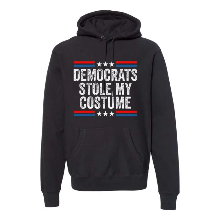 Funny Trump Halloween Costume Democrats Stole My Costume Gift Premium Hoodie