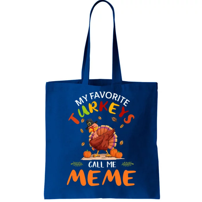 Funny Turkey Holiday Party Meme Matching Thanksgiving Gift Tote Bag