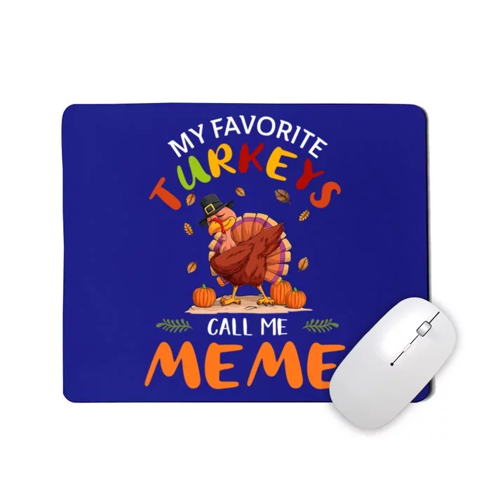 Funny Turkey Holiday Party Meme Matching Thanksgiving Gift Mousepad