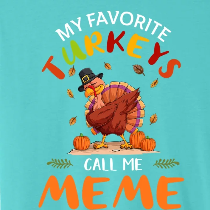 Funny Turkey Holiday Party Meme Matching Thanksgiving Gift ChromaSoft Performance T-Shirt