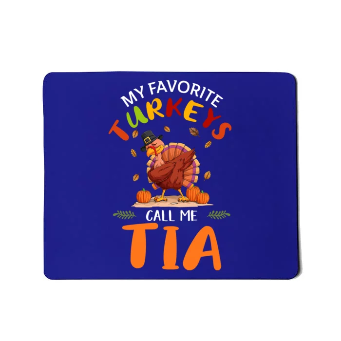 Funny Turkey Holiday Party Tia Matching Thanksgiving Gift Mousepad