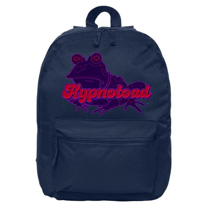 Funny Trippy Hypnotoad 16 in Basic Backpack