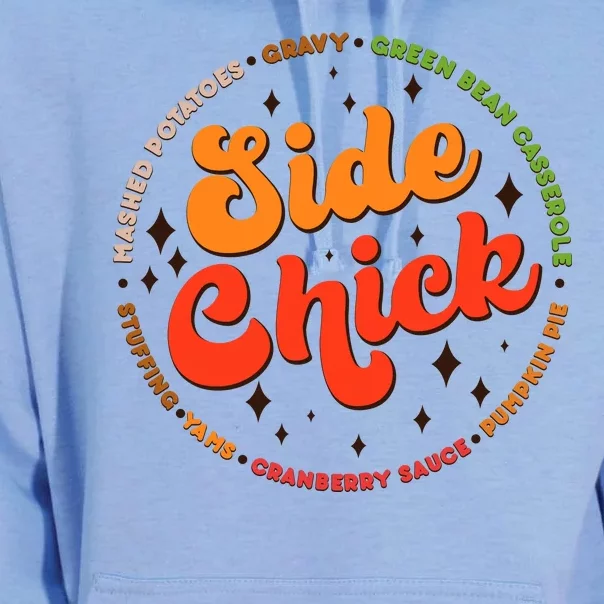 Funny Thanksgiving Holiday Side Chick Unisex Surf Hoodie