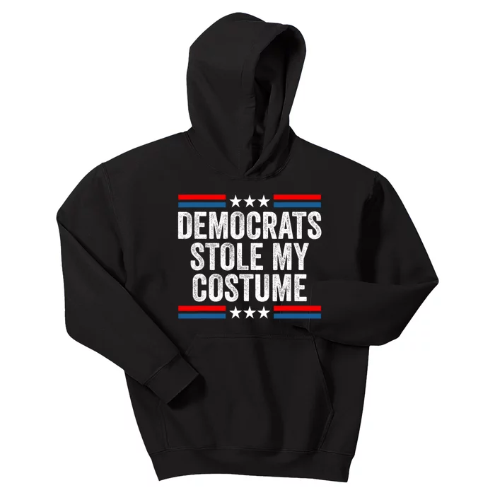 Funny Trump Halloween Costume Democrats Stole My Costume Kids Hoodie