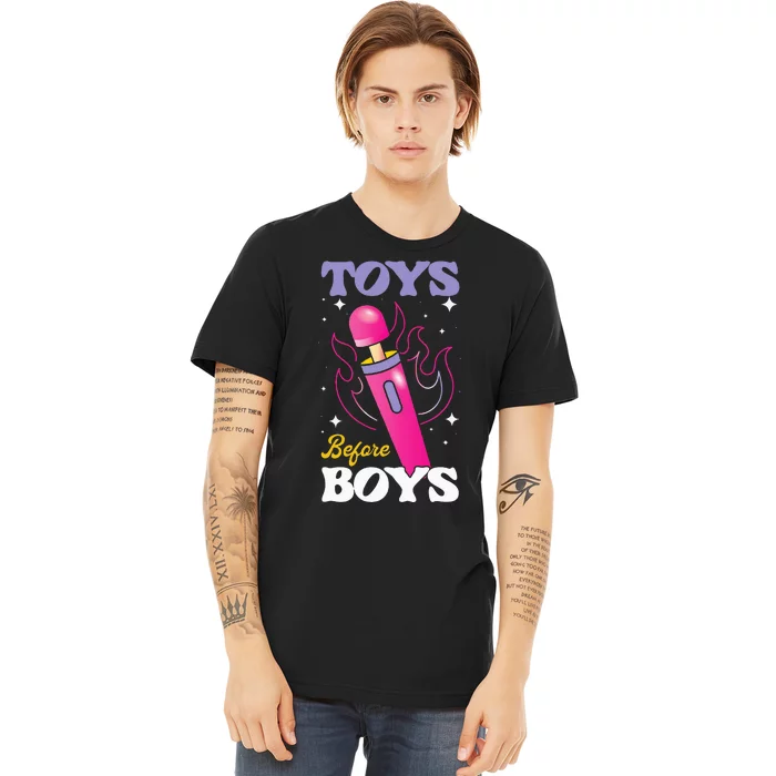 Funny Toy In Front Premium T-Shirt