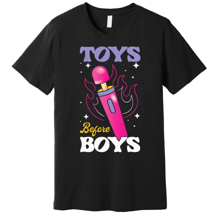 Funny Toy In Front Premium T-Shirt