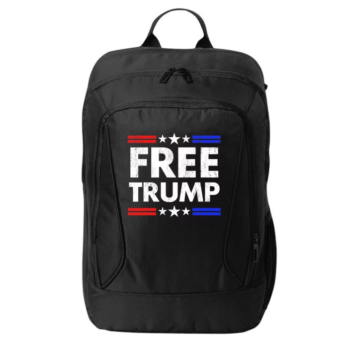 Free Trump Indictment City Backpack