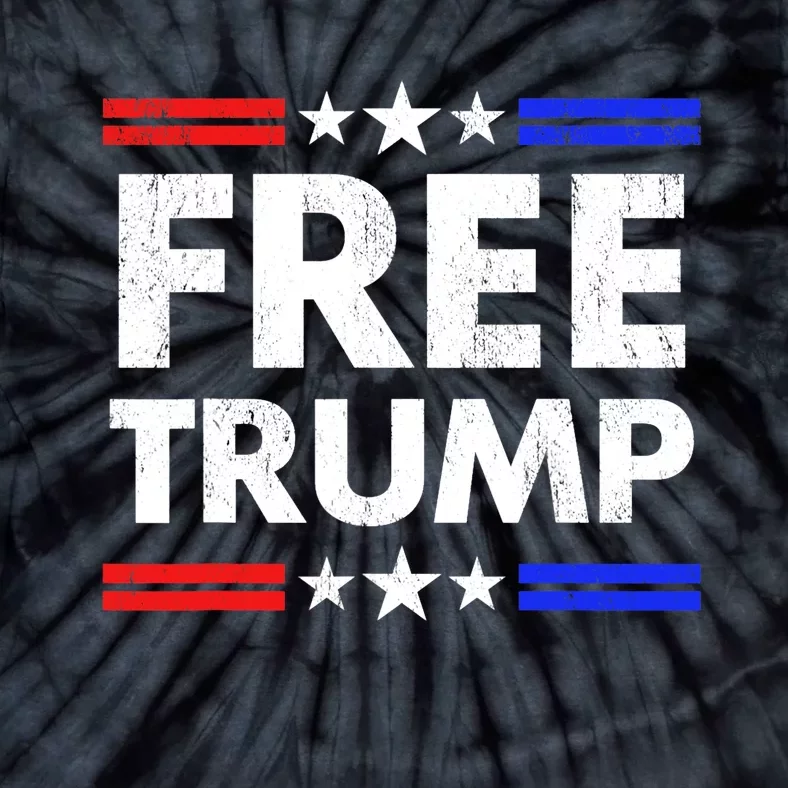 Free Trump Indictment Tie-Dye T-Shirt