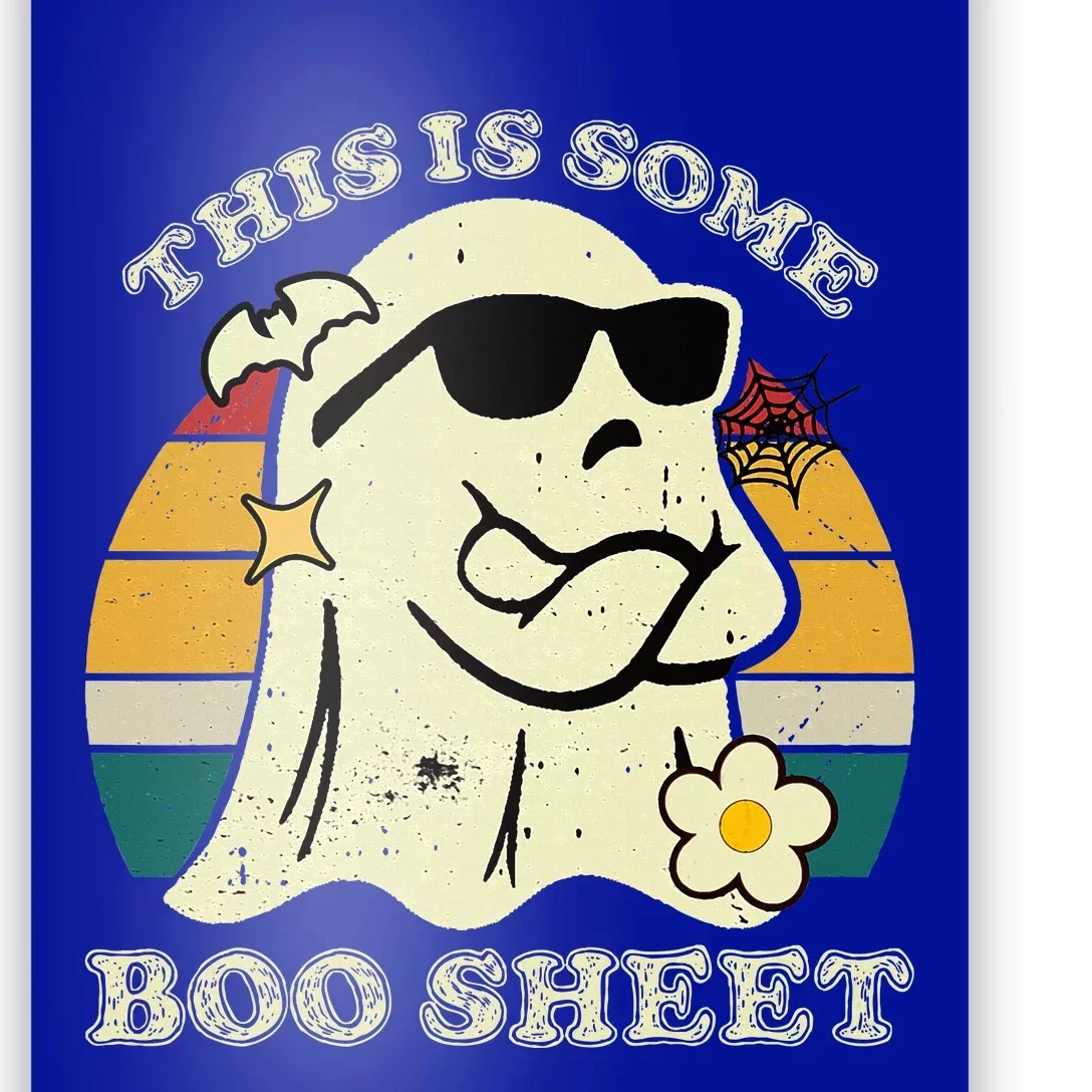 Funny This Is Some Boo Sheet Halloween Boo Ghost Costume Poster