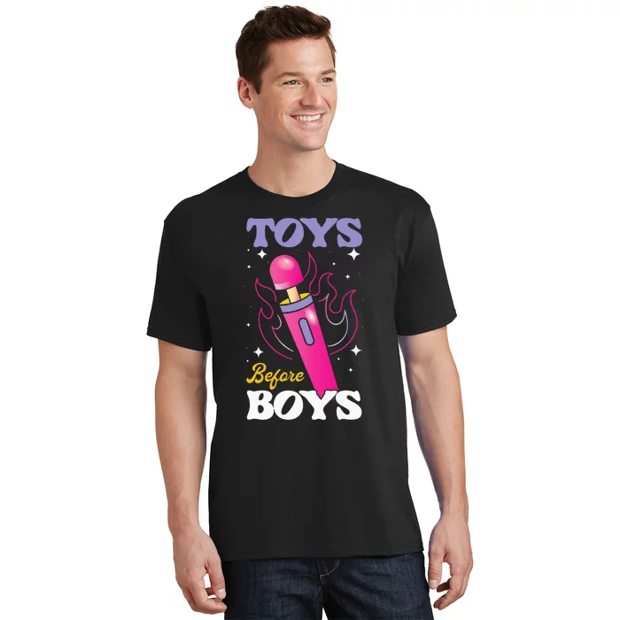 Funny Toy In Front Of Humour For Adults T-Shirt