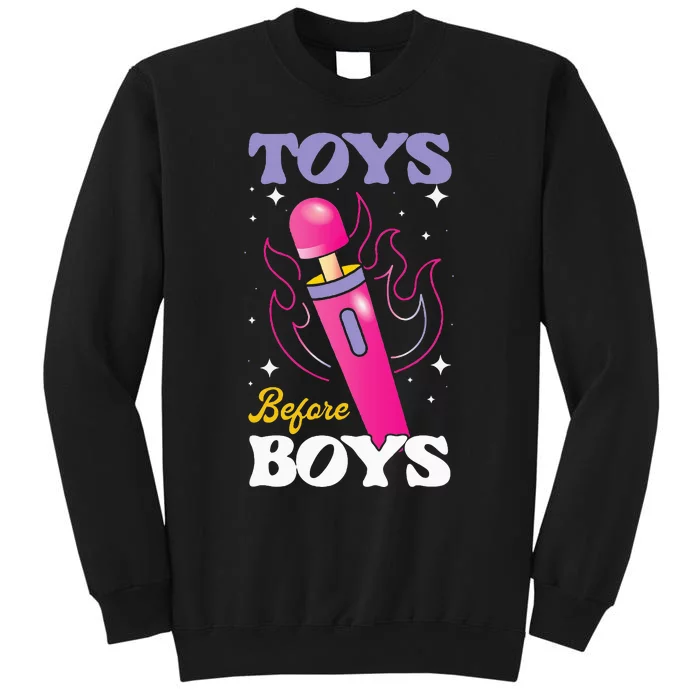 Funny Toy In Front Of Humour For Adults Tall Sweatshirt