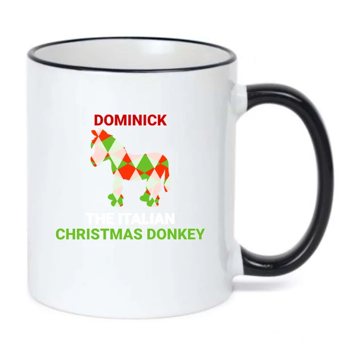 Funny The Italian Christmas Donkey Dominick The Donkey Gift Black Color Changing Mug