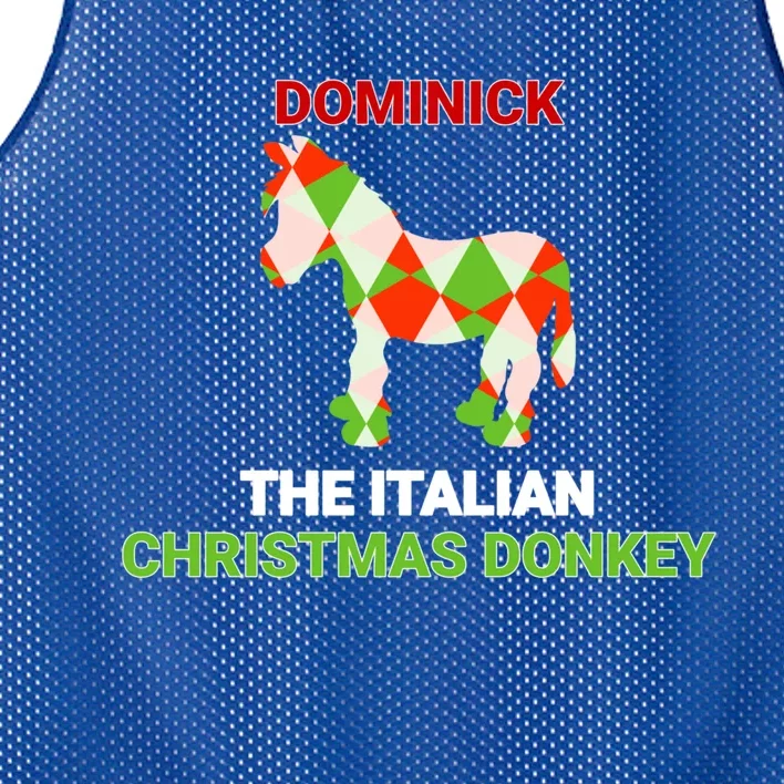 Funny The Italian Christmas Donkey Dominick The Donkey Gift Mesh Reversible Basketball Jersey Tank