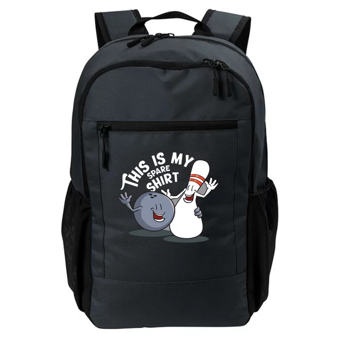 Funny This Is My Spare Bowling Game Gift For Men Women Daily Commute Backpack