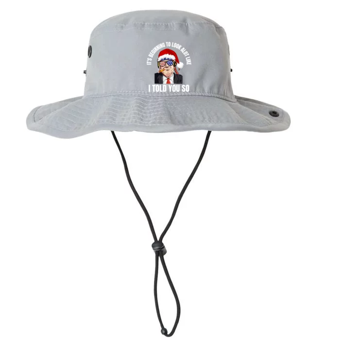 Funny Trump ItS Beginning To Look Like Christmas Holiday Gift Legacy Cool Fit Booney Bucket Hat