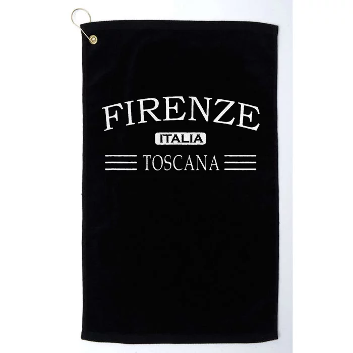 Firenze Toscana Italia Florence Tuscany Italy Platinum Collection Golf Towel