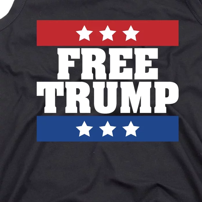 Free Trump Indictment Support Donald Trump Tank Top