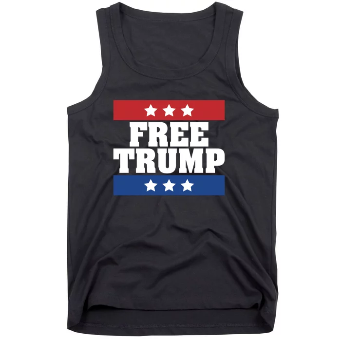 Free Trump Indictment Support Donald Trump Tank Top