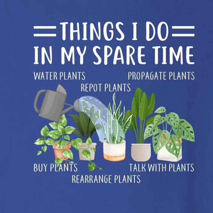 Funny Things I Do In My Spare Time Plant Gardener Gardening Funny Gift Toddler Long Sleeve Shirt