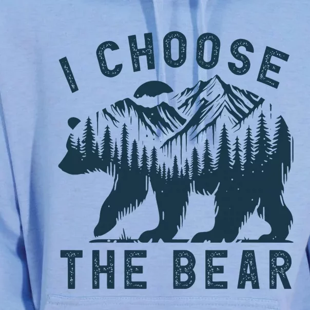 Funny Trending I Choose The Bear 2024 Bear In The Camp Unisex Surf Hoodie