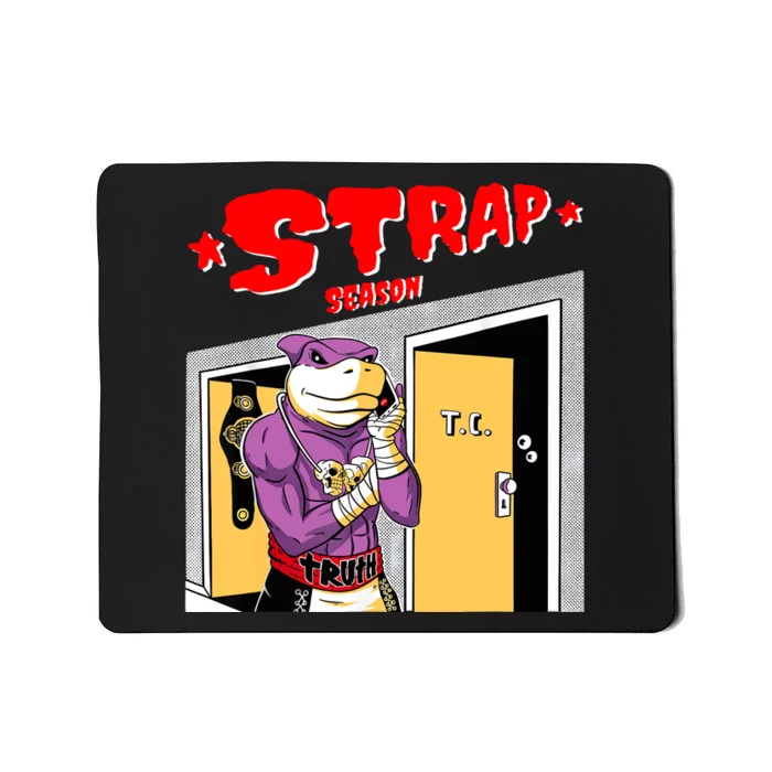 Funny This Is Strap Season Spence Vintage Boxing Mousepad