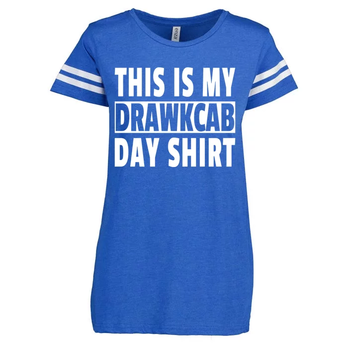 Fun This Is My Backward Day Gift National Backward Day Gift Enza Ladies Jersey Football T-Shirt