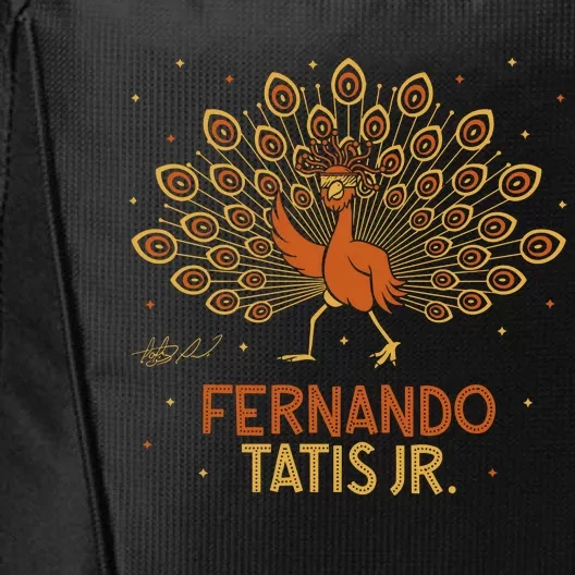 Fernando Tatis Jr. Dancing Peacock City Backpack