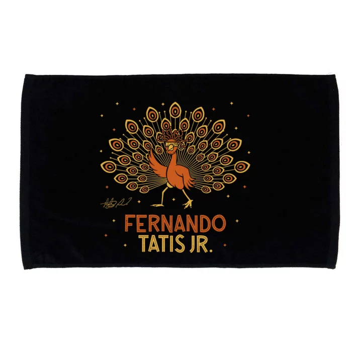 Fernando Tatis Jr. Dancing Peacock Microfiber Hand Towel