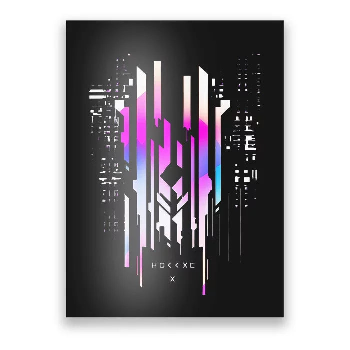 Futuristic Techwear Japanese Harajuku Streetwear Poster