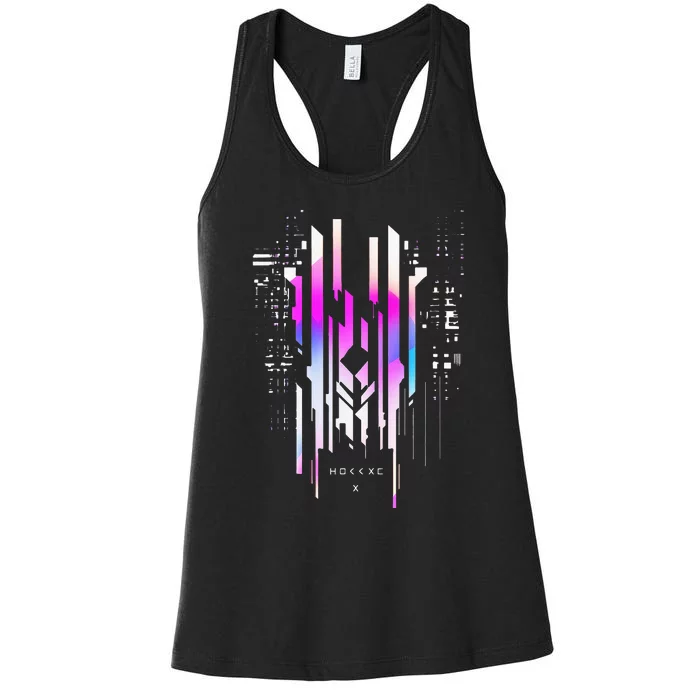 Futuristic Techwear Japanese Harajuku Streetwear Women's Racerback Tank