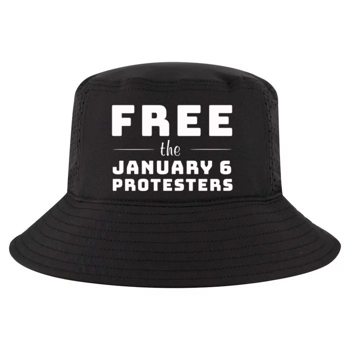 Free The January 6 Protesters Cool Comfort Performance Bucket Hat