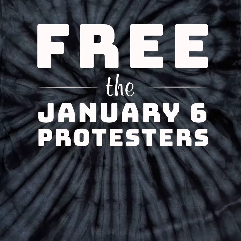 Free The January 6 Protesters Tie-Dye T-Shirt