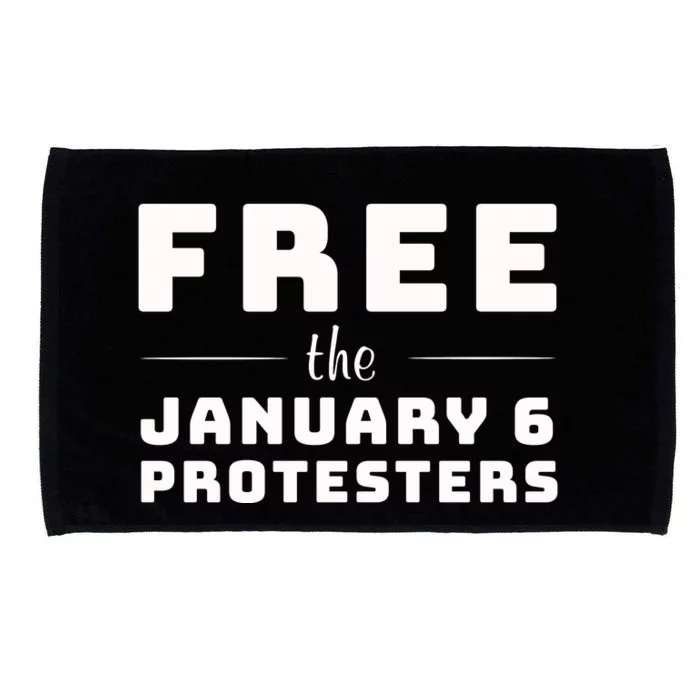 Free The January 6 Protesters Microfiber Hand Towel