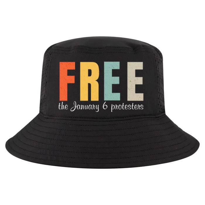 Free The January 6 Protesters Cool Comfort Performance Bucket Hat