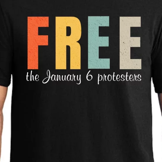 Free The January 6 Protesters Pajama Set