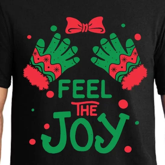 Feel The Joy Gift 'S Version! Christmas Gift Pajama Set