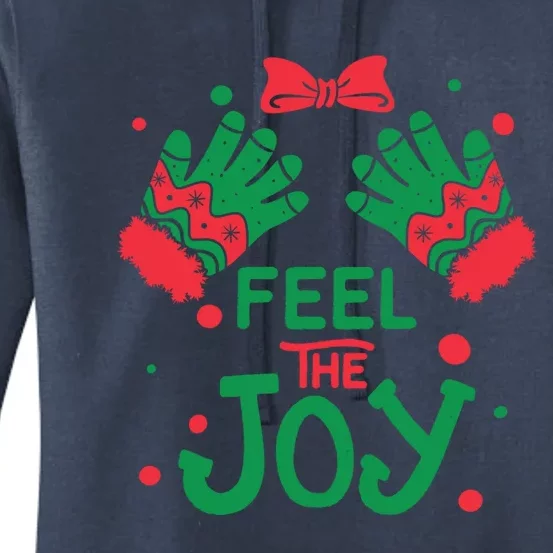 Feel The Joy Gift 'S Version! Christmas Gift Women's Pullover Hoodie