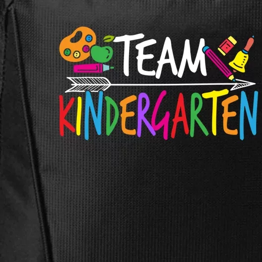 Funny Team Kindergarten Kindergarten Teacher Prek Design Gift City Backpack