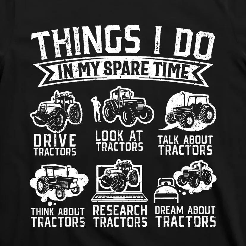 Funny Tractor Lover Funny Farmer Funny Farming T-Shirt