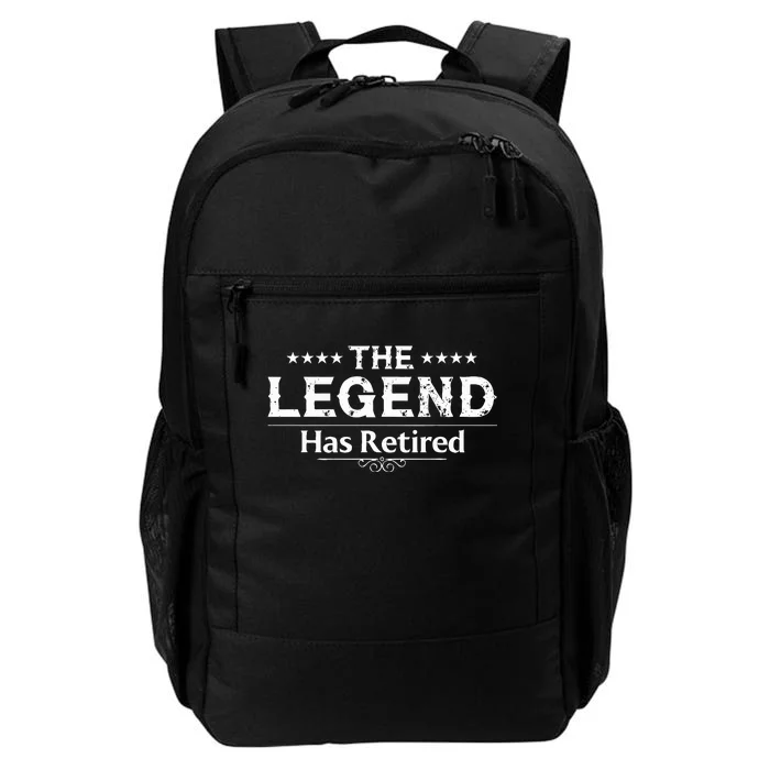 Funny The Legend Has Retired Daily Commute Backpack