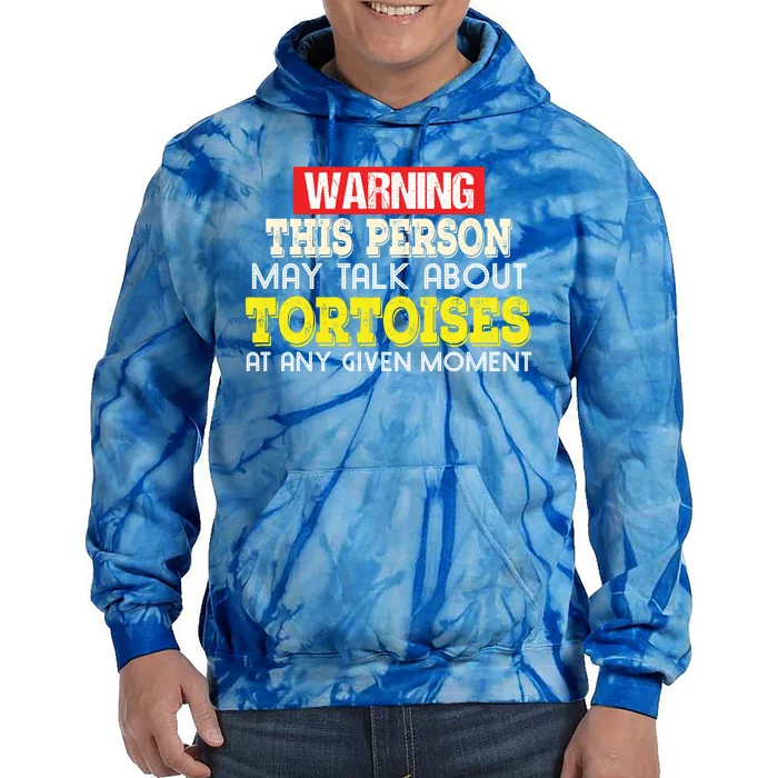 Funny Tortoises Lover Gift Keep Talking About Tie Dye Hoodie