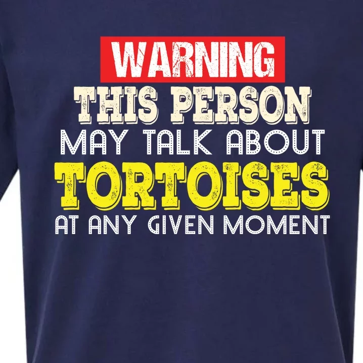 Funny Tortoises Lover Gift Keep Talking About Sueded Cloud Jersey T-Shirt