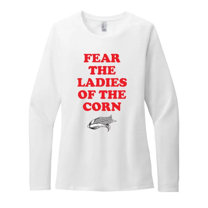 Fear The Ladies Of The Corn Womens CVC Long Sleeve Shirt