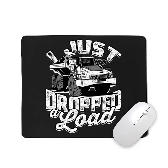 Funny Trucker Lorry 18 Wheeler Highway Truck Driver CDL Trailer Mousepad