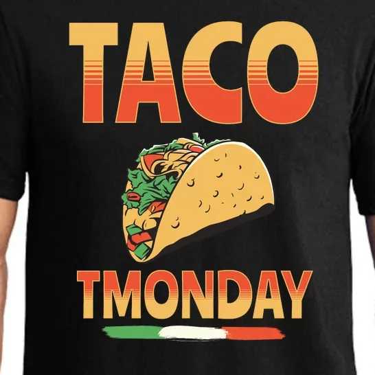 Funny Tacos Lover Taco TMonday Pajama Set