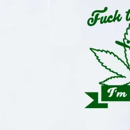 Fuck The Law I'm Legal Weed Softstyle Adult Sport Polo