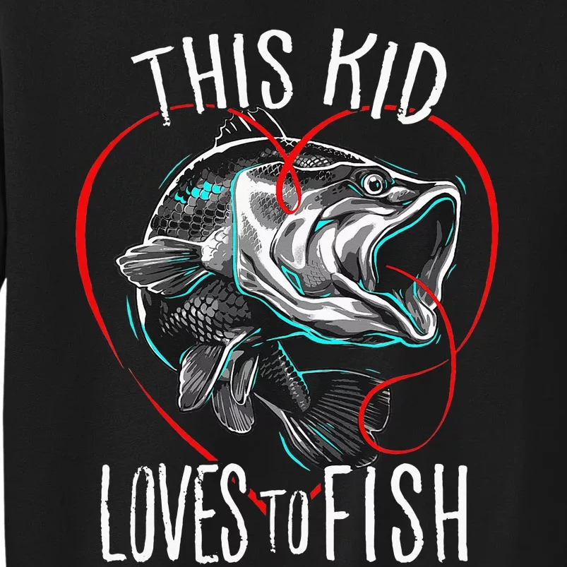 Fishing This Loves To Fish Tall Sweatshirt