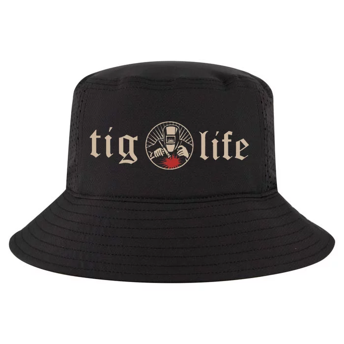 Funny TIG Life Tungsten Inert Gas Welder GTAW Arc Welding Cool Comfort Performance Bucket Hat