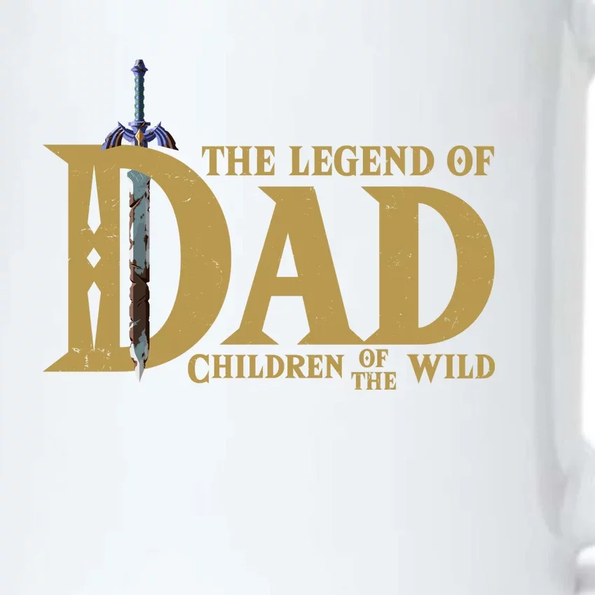 Funny The Legend Of Dad Children Of The Wild Black Color Changing Mug